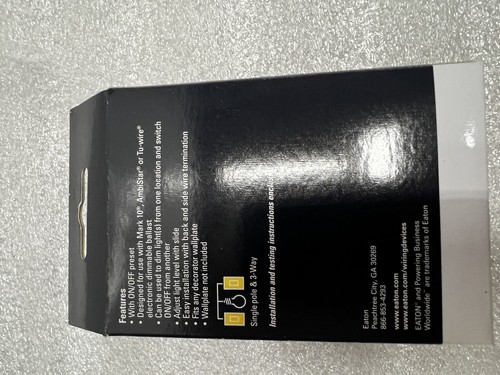 Eaton DF8AP-GY Dekorator Dimmer, Preset Funktion 1000W - Bild 11 von 18