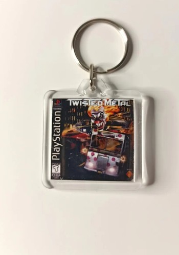 Twisted Metal PS1 Keychain - Picture 1 of 2