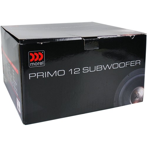 MOREL Primo 124 Car Audio 12” Subwoofer SVC 4-Ohm 700W Sub Primo 12 Woofer New - Picture 6 of 6