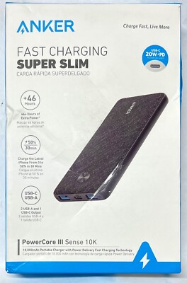 Anker Power Bank 10000mAh USB-C ブラック Amazon.com: Anker Nano 3-in-1 Portable iPhone Charger