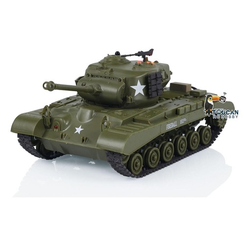 HengLong 1/30 RC Infrared Battle Tank Pershing M26 3841-02 W/Light Sound Sys - Picture 5 of 12