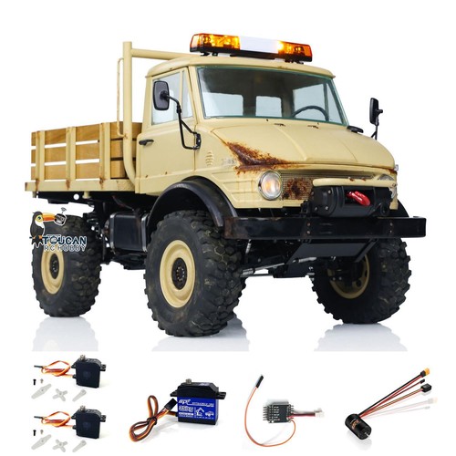 LESU 4x4 1/10 RC Off-Road Vehicle Metal RAVE-UM406 Radio Control Climbing Truck - Picture 2 of 24
