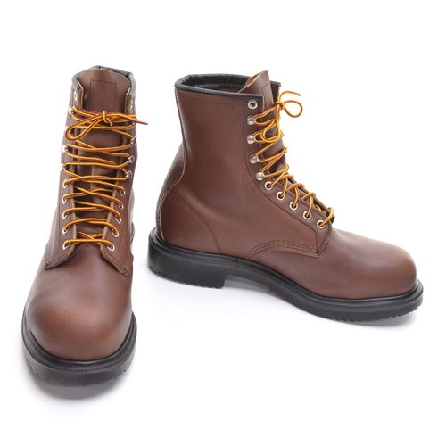 Men Red Wing 2233 SuperSole Steel Toe Work Boots 11 EE Brown Shoes New in Box - Picture 2 of 8