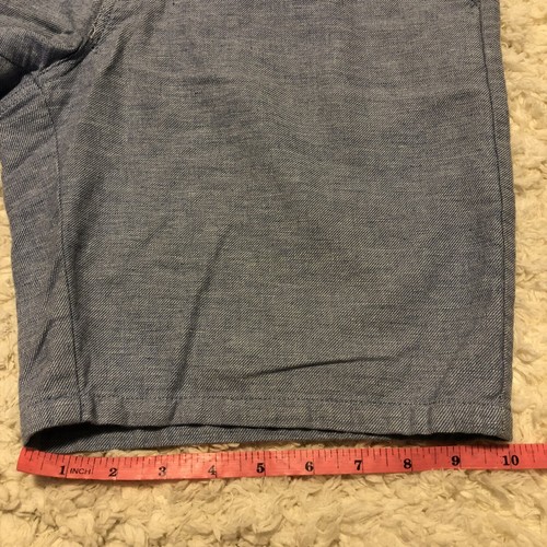 Springfield Chinos Shorts Mens Size 42 The Linen Collection Lagenlook Blue - Picture 6 of 9