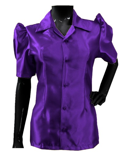 Down Button Shirt 41 Color Sleeve Long Blouse Shirt Women's Casual Wear Top S80 - Bild 34 von 46