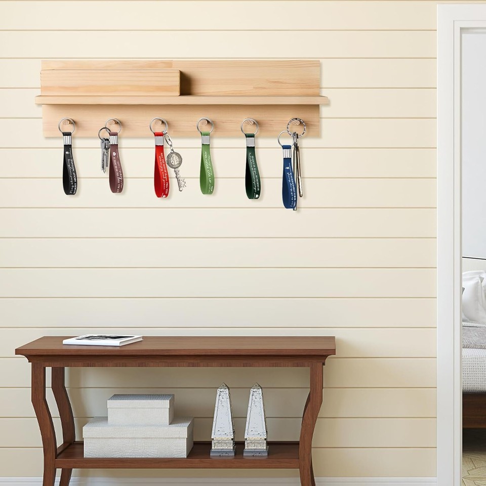 100 Pcs Christian Keychains Church Gifts in Bulk Bible Verse Keychains