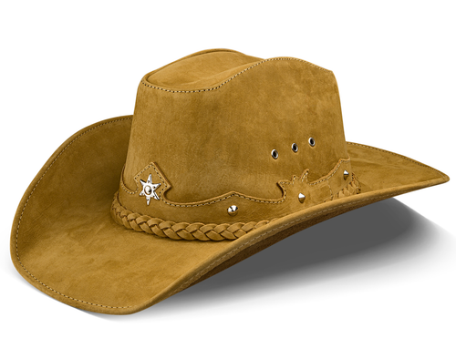Western Hat Handcrafted in Genuine Leather Cowboy Rancher Unique Style - Bild 12 von 64