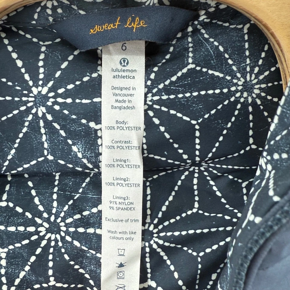 Chaleco acolchado con capucha sin mangas Lululemon Athletica talla 6 Foto 4 de 4