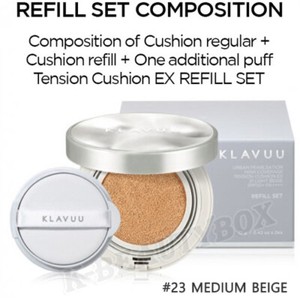 KLAVUU High Coverage Marine Collagen Aqua Cushion 12g 12g #23 Medium Beige