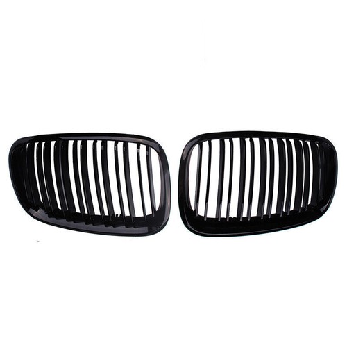 2x Gloss Black Front Bumper Kidney Grille Grill Fits BMW X5 X6 E70 E71 20072013 - Picture 7 of 10