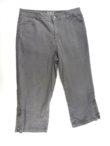  FDJ French Dressing Jeans Donna Statement Denim Olivia Capri Corto - Foto 1 di 6