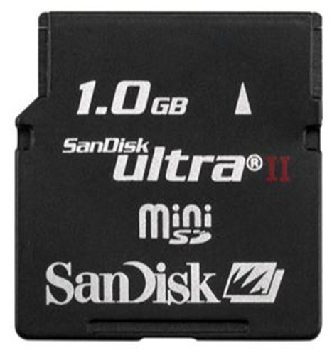 original SanDisk 1GB Ultra II Mini SD Memory Card + SD Adapter (UK Stock) BNIP - Picture 2 of 24