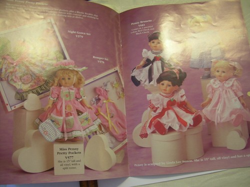Effanbee 1998 Trade Samples CATALOG * Patsyette Vinyls Sammie porcelain 36 pgs - Picture 6 of 12