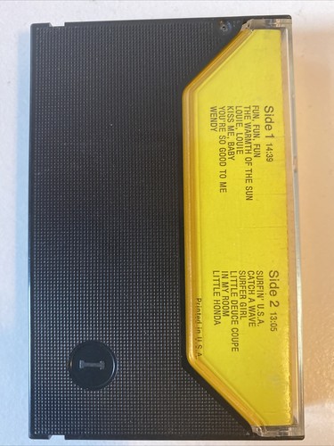 Beach Boys Vol 1 Cassette Tape BEST OF - Rare Tested! Rock Pop 60s - Picture 2 of 5