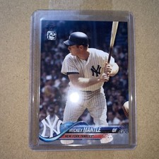 2021 Topps X Mickey Mantle Collection #47 MM47 2018 Topps style