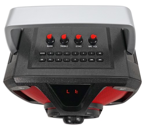 Rockville Rockbox 6,5" 100 Watt tragbarer wiederaufladbarer Bluetooth Lautsprecher mit USB/SD - Bild 8 von 10