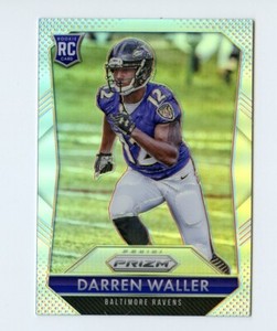 B496 DARREN WALLER RC 2015 PRIZM SILVER REFRACTOR #221 RAIDERS ROOKIE