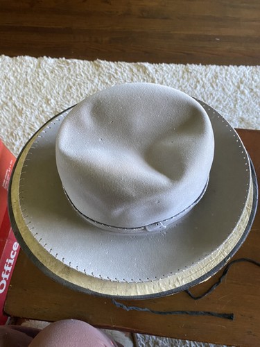 Vintage 1940s Stetson XXX Hat 3X Beaver - Picture 3 of 14