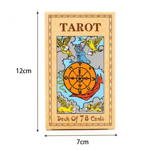 78Pcs Tarot Cards Deck Book Set for Beginner with Guidebook For Party Game Table - Picture 2 of 10