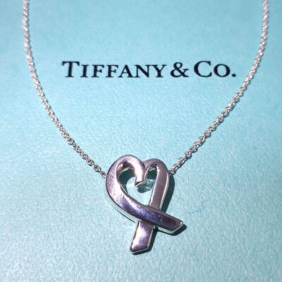 【TIFFANY & Co.】Loving Heart Silver 925 ネックレス Paloma Picasso®:Loving Heart Pendant | Tiffany & Co. US