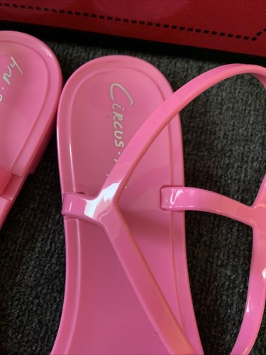 sam edelman ladies mae pink confetti sandal size 10 - Picture 5 of 9