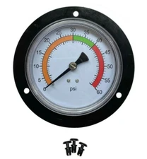 Coats Flange Mount Air Inflation Gauge Rim Clamp Tire Changer Machine 107985