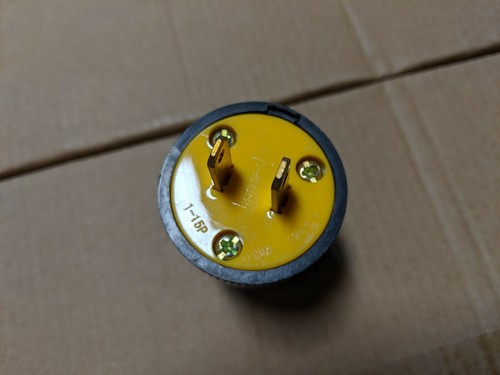 (10 piezas) Enchufe de cable de goma de 2 polos de alta resistencia 15A 125 V 2 cables 1-15P no Cooper 1723 - Imagen 3 de 5
