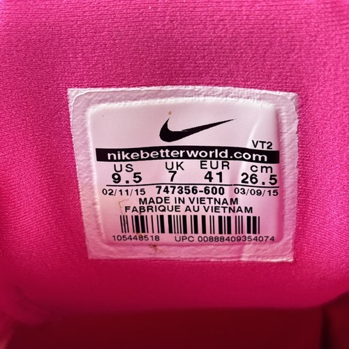 Scarpa da corsa donna Nike LunarGlide 7 rosa taglia 9,5 747356-600 - Foto 12 di 12