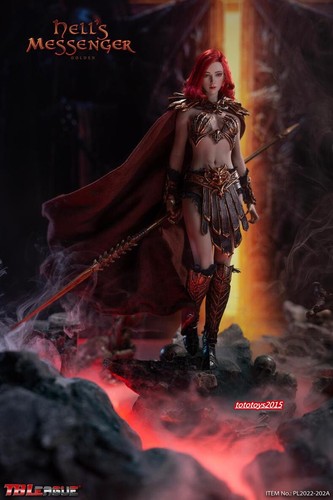 TBLeague 1/6 Hell's Messenger Gold Modellino Femminile PL2022-202A Bambola Giocattolo - Foto 13 di 15