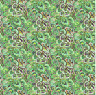 DESIGNERS GUILD LEAF GLAZE EMERALD VELVET FDG3165/01 2M X FULL WIDTH