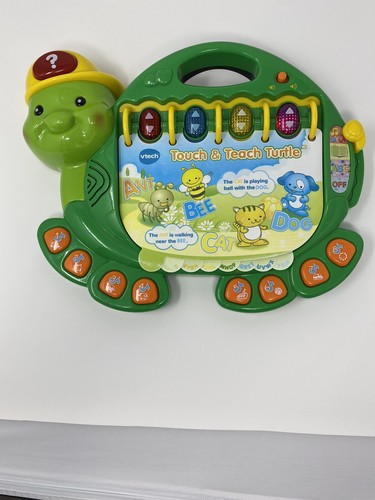 VTech Touch & Teach Turtle Book - Picture 1 of 4