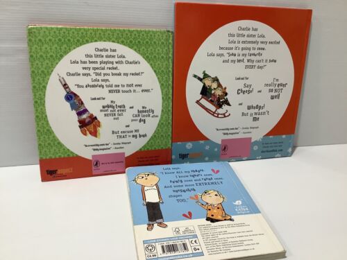 Charlie & Lola Books X 3 Lauren Child Shapes/Whoops Wasn’t Me/Snow Is Favourite - Picture 2 of 18