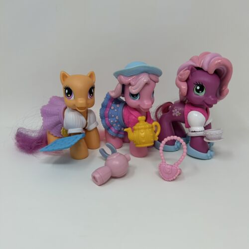My Little Pony G3.5 Pinkie Pie’s Dress Up ~ Lot Of 16 Accessories & Extras! 2008 - Picture 4 of 13