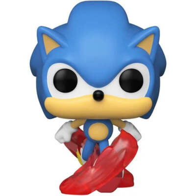 sonic Running Sonic (Funko Pop! Sonic the Hedgehog 30th