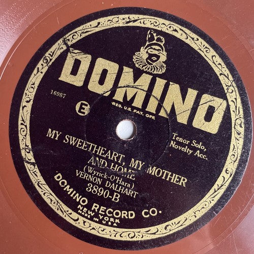 10" 78 RPM-Vernon Dalhart-There's a Spark of Love Still Burning/My Sweetheart My - Imagen 3 de 4