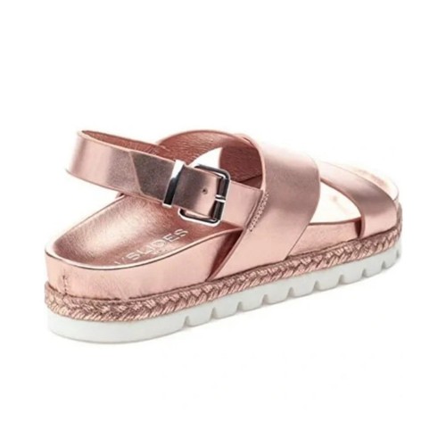 Damen-Sandalen J/Pantoletten NYC Lee roségoldfarben Größe 9 neu ohne Karton - Bild 5 von 9