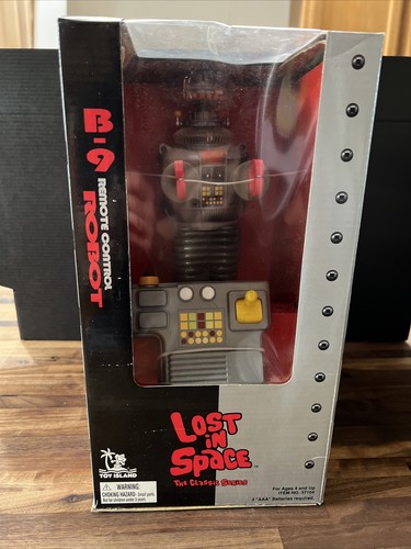Lost In Space Roboter B-9 Fernbedienung 1998 Toy Island Vintage Open Box Neu