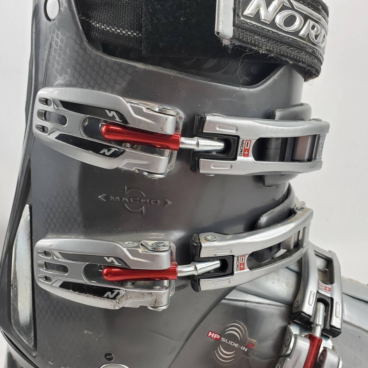 Nordica XR GT-S Unisex Youth Ski Boots Gray Flex Index 70-60 Nordica XR GT-S Unisex Youth Ski Boots Gray Flex Index 70-60