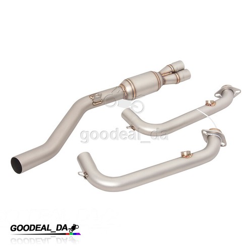Slip On Exhaust System Front Header Pipe For CF-Moto 450SR NK450 450SS 2022-2024 - Picture 5 of 8