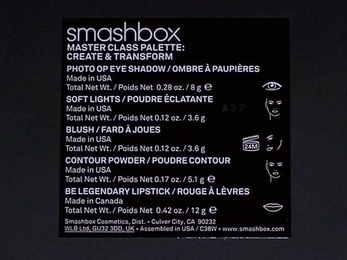 Smashbox Create & Transform Master Class Palette New in box - Picture 11 of 12