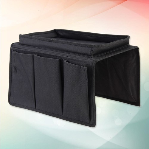 Sofa Couch TV Remote Control Holder Arm Rest Organizer Storage Bag Pouch Pocket - Picture 6 of 31