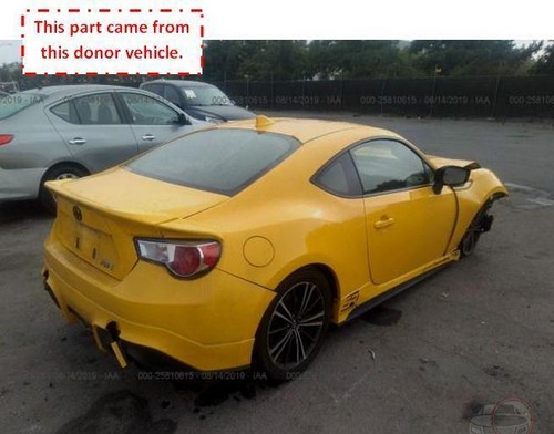 2015 SCION FRS Coupe 2.0L Rear Back Bumper Support Bracket Right Passenger Side - Picture 11 of 12