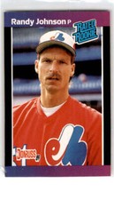 1989 Donruss #42a Randy Johnson Montreal Expos