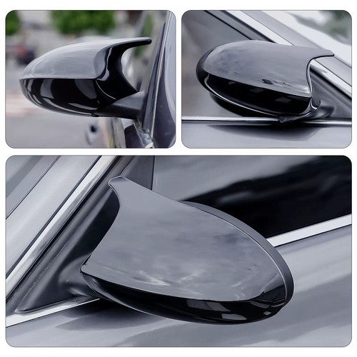For BMW E90 E91 E92 E93 PRE-LCI Glossy Black M3 Style Side Rear Mirror Cover Cap - Picture 4 of 16
