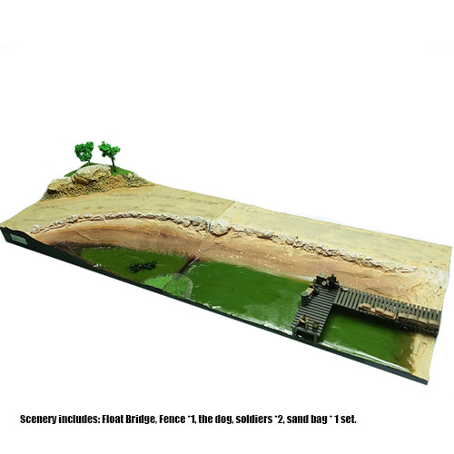The Attack on Malinovo - River 1/72 FINISHED MODEL PMA Scenery - Picture 10 of 12