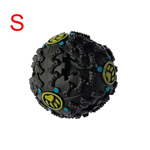 Pet Dog Giggle Ball Tough Treat Sound Activity Training Squeaky Chew Toys - Picture 13 of 16