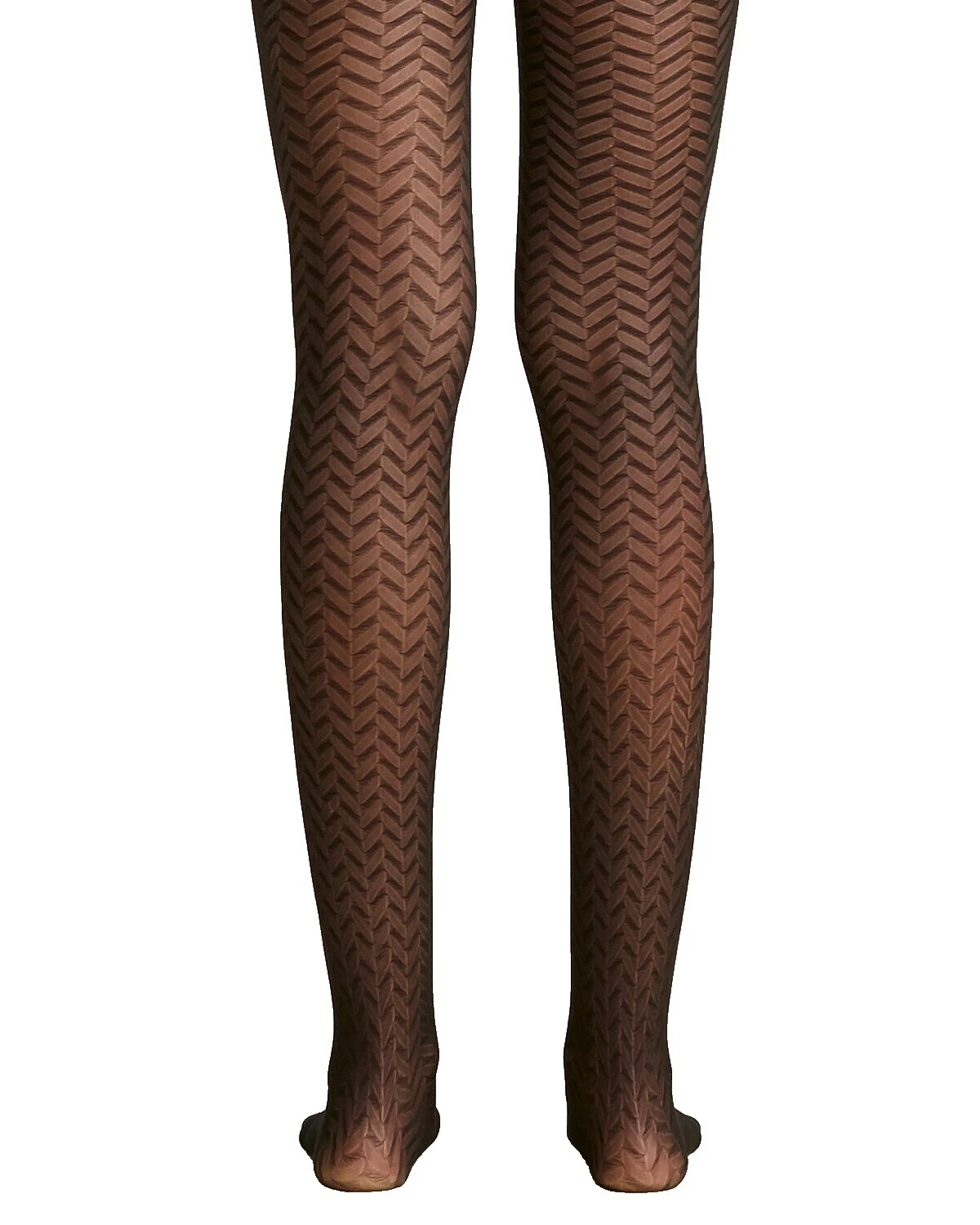 Nylon Herringbone Pantimedias y medias para Mujeres