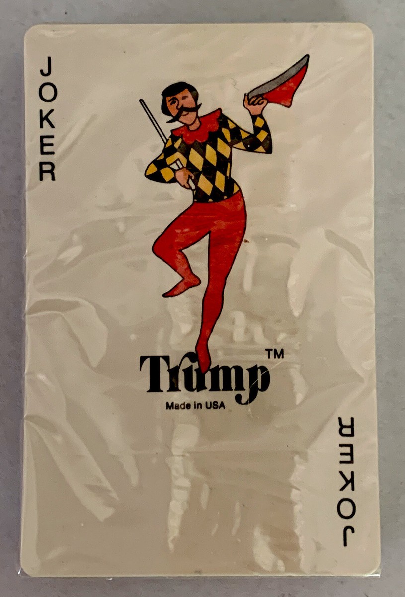 Vintage Eastern Airlines Playing Cards Trump Joker New Sealed R 3