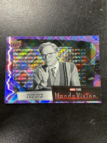 2022 Upper Deck Disney+ WandaVision PURPLE SPELL Parallels You Pick! - Picture 9 of 47