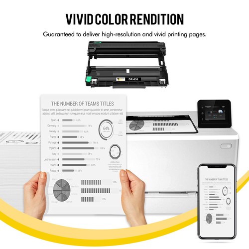 DR630 Drum TN660 Toner Compatible With Brother HL-L2360DW L2300D DCP-L2540DW lot - Picture 9 of 24